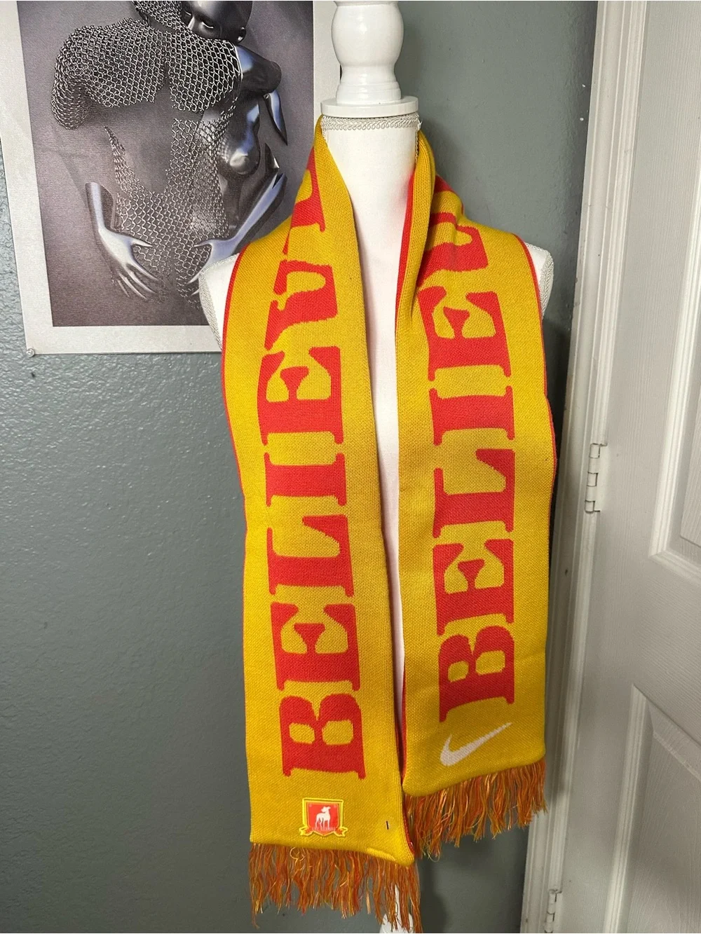 Nike 'Believe In' Knit Scarf